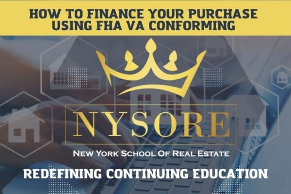 ZOOM: How To Finance Your Purchase using FHA VA Conforming Loans (FREE)